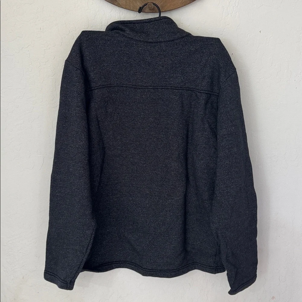 Columbia Men’s Gray Great Hart Mountain Fleece Quarter-Zip Pullover Large - Picture 6 of 6